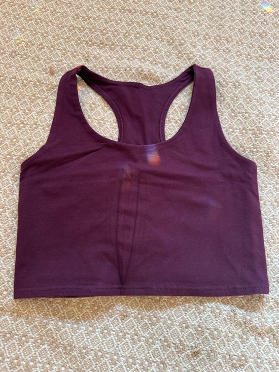 Pact Tops - Pact Women's Organic Cotton Racerback Tank Top - Plum